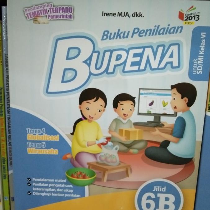 

SALE Bupena 6B untuk SD kelas 6 Erlangga kurtilas REVISI Termurah