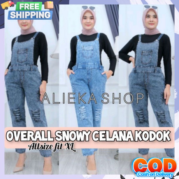 Playsuit Korean Style Jumpshuit Overal Termurah Celana Kodok Lebar Longgar Overalls Modern Jomsuit B