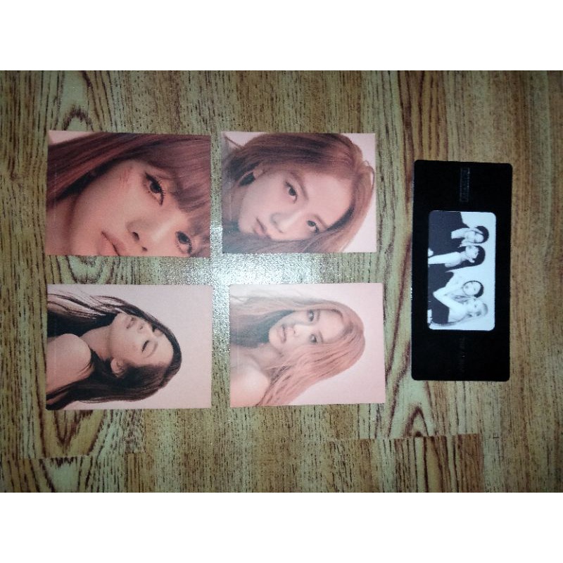 blackpink postcard