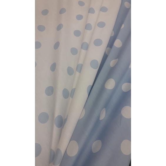 Update Katun Jepang Polkadot Onde Besar Bahan Japan Cotton Ori Kain Meteran