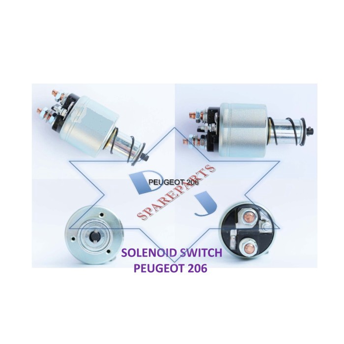 Solenoid Switch Peugeot 206 KodeBr09