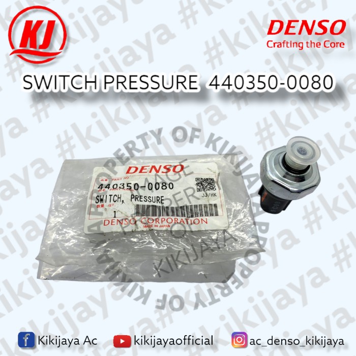 Denso Switch Pressure 440350-0080 Sparepart Ac/Sparepart Bus KodeBr10