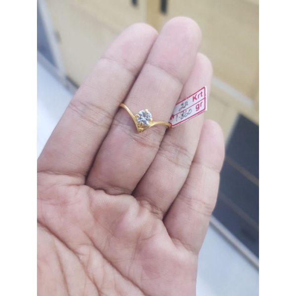 cincin emas kadar 22 karat