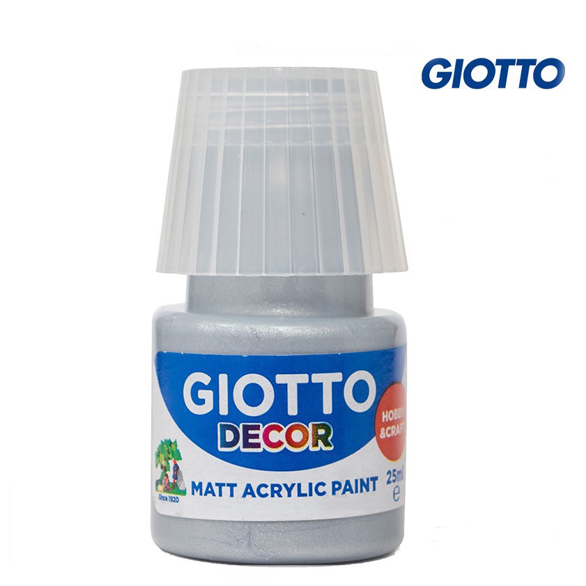 

CAT ACRYLIC GIOTTO 538150 DEC AC 25ML SILVER