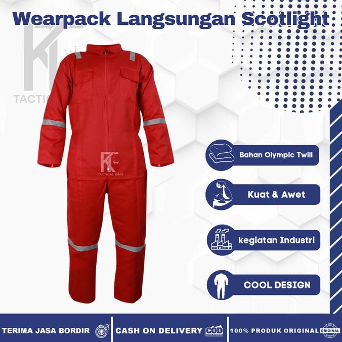 Best Sales Wearpack Safety Big Size Scotlete Kecil/Werpak Kerja Industri Berkualitas