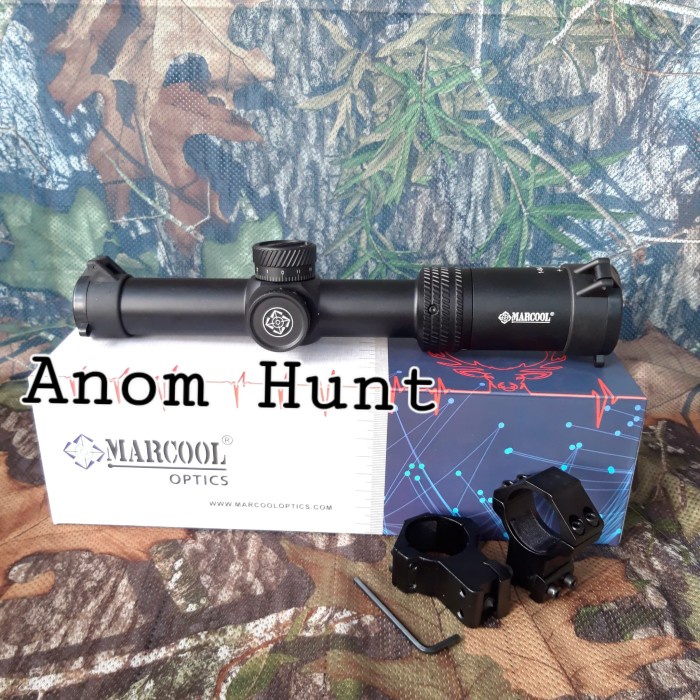 Promo Telescope Marcool Stalker 1-6X24 Ir/Lampu Buntung Terbaru