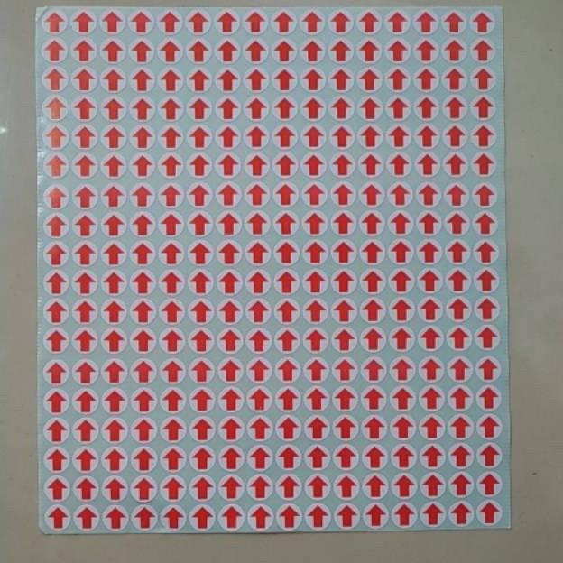 

AKASHMARKET !!! Label Kertas Sticker Panah Reject Produk Stiker Penunjuk Tanda 288 pcs - TERLARIS !