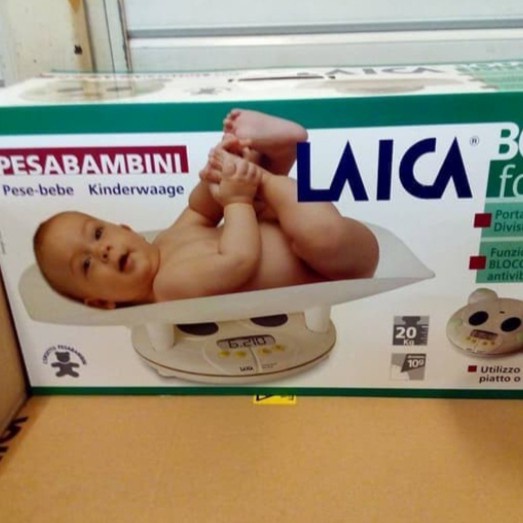 timbangan bayi digital Laica