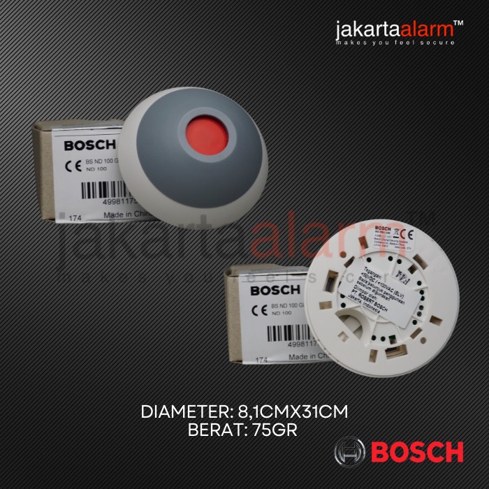 Panic Button Alarm Hold Tombol Darurat Bosch Nd-100-Glt Isc-Pb1-100