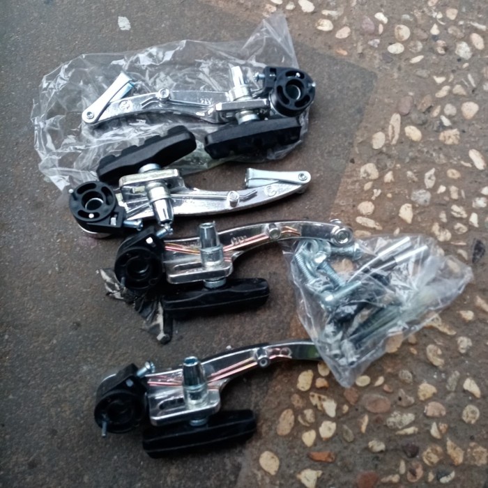 group v brake, unit set rem sepeda depan belakang