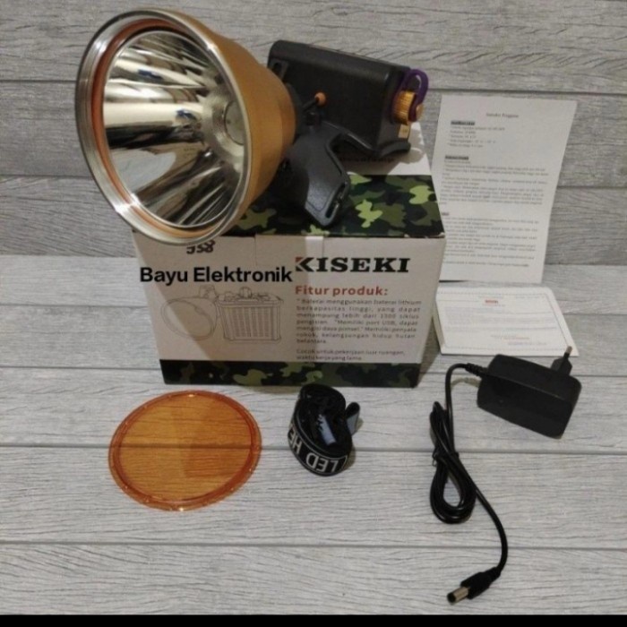 {NezShop} Senter Kepala Cas KISEKI CK-938 SUPER TERANG 100 W Berkualitas