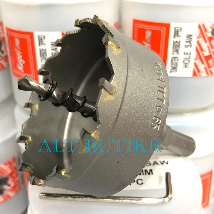 KUGEL HOLE SAW TCT 65MM - MATA BOR STAINLESS ORIGINAL 
