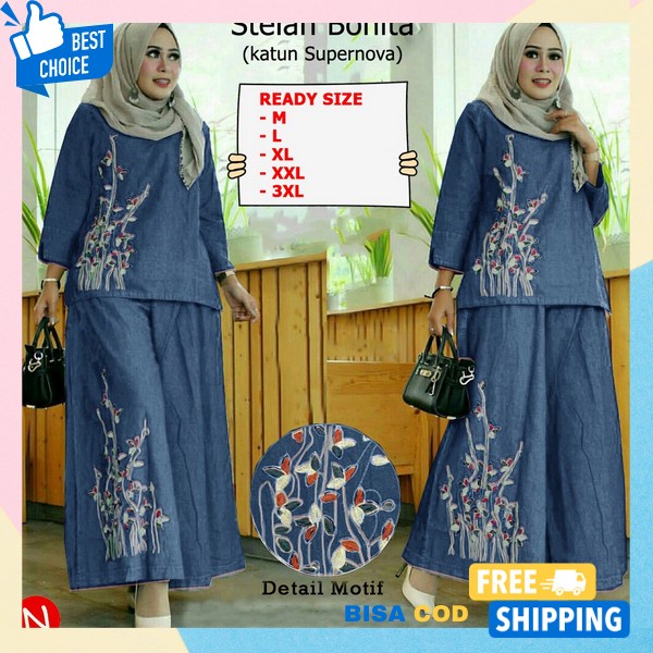 Oneset Korea Style Setelan Wanita Murah One Set Dewasa Premium Setelsn Import Kekinian Baju Swtelan 