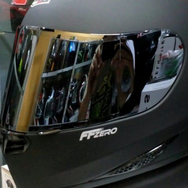 Promo Visor Iridium Silver Kbc Zero,Euro, Vk,Vr. Sircon, Thx Terbaru