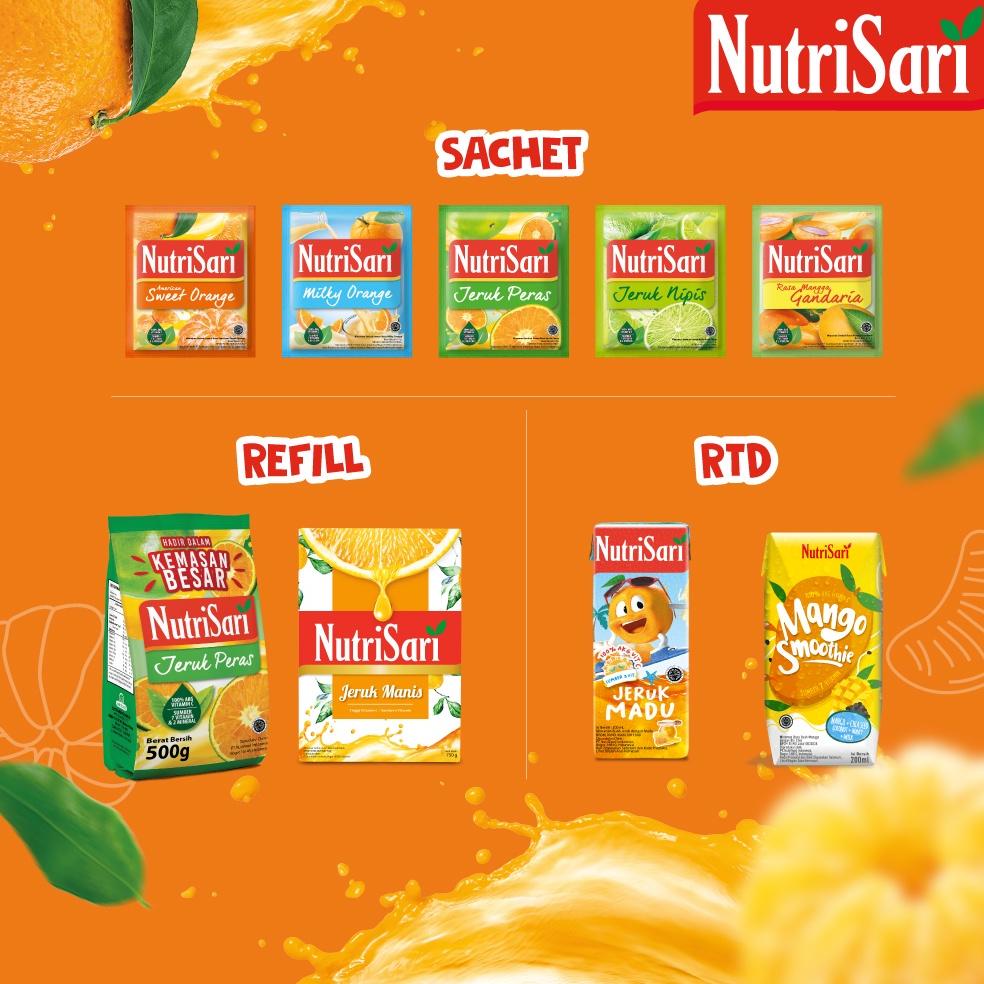 

Hot - NutriSari Florida Orange 40 Sachet - Minuman Buah Vitamin C ,,