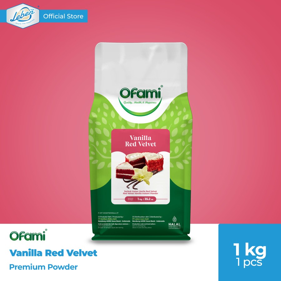 

Ofami® Vanilla Red Velvet- 1 kg