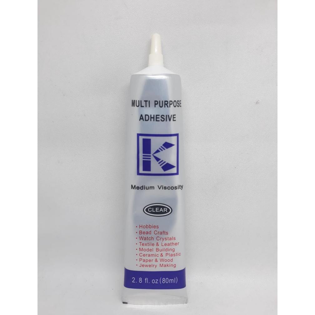 

Terjangkau - Lem kraft K 80ml adhesive Super Glue Clear Multipurpose -DIY CRAFT