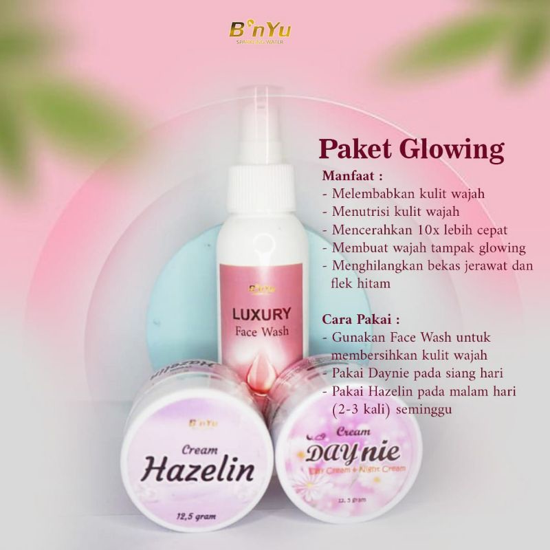 Paket glowing *B'NYU* (BPOM APPROVED)