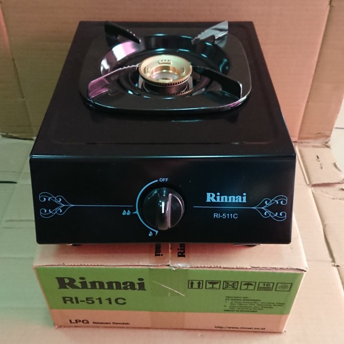 [Ori] Kompor Gas Rinnai Satu Tungku Ri-511C Ri511C Ri 511 C Limited