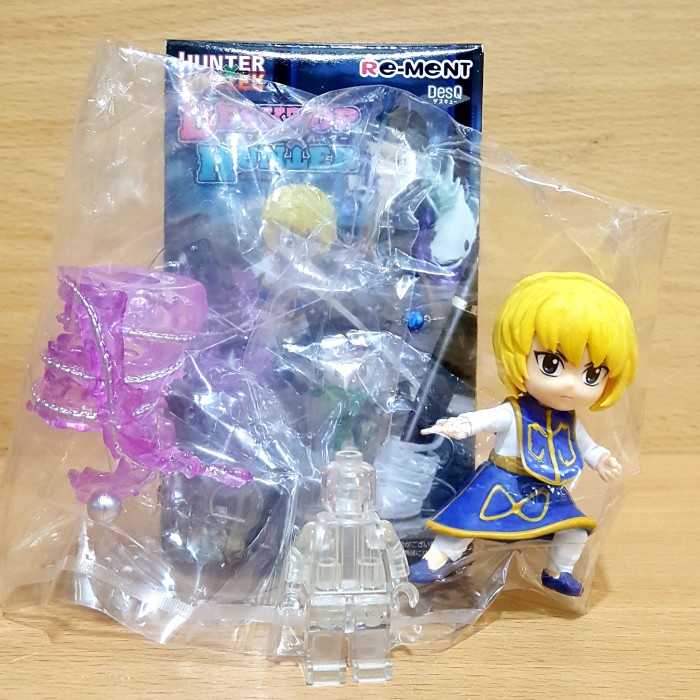 [Original] Hunter X Hunter Desq Desktop Hunter Kurapika Re-Ment Stamp Stand Bisa Gojek