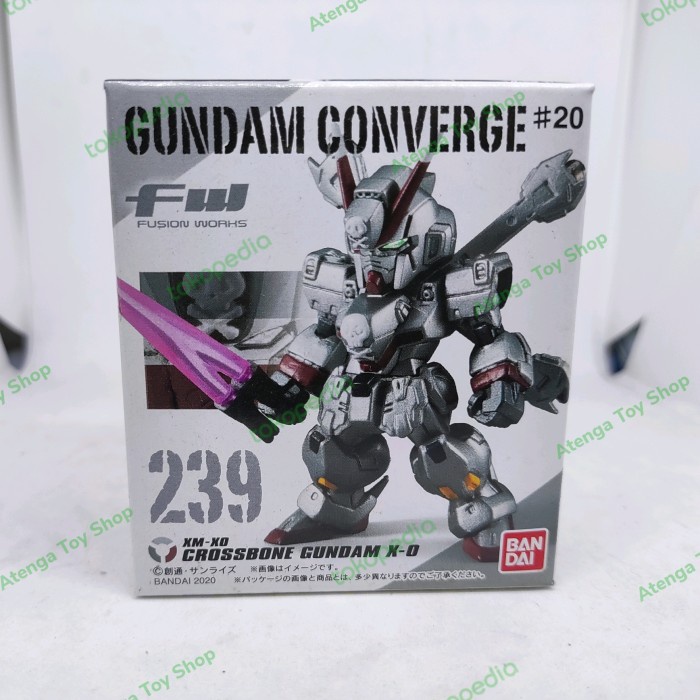 ✅Baru Bandai Gundam Converge #20 239 Xm-X0 Crossbone Gundam X-0 Terbaru