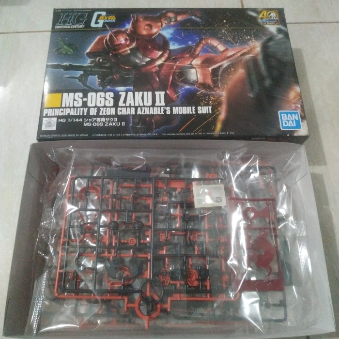 ✅COD Hguc Ms-06S Char Zaku Ii Revive Bisa Sameday