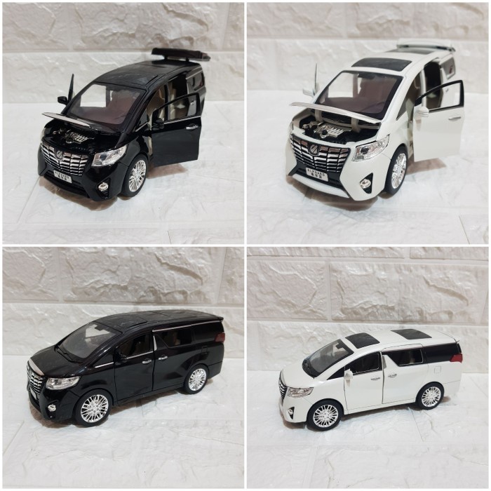 ✅COD Diecast Mobil Toyota Alphard Skala 1:24 - Diecast Mobil Alphard Limited