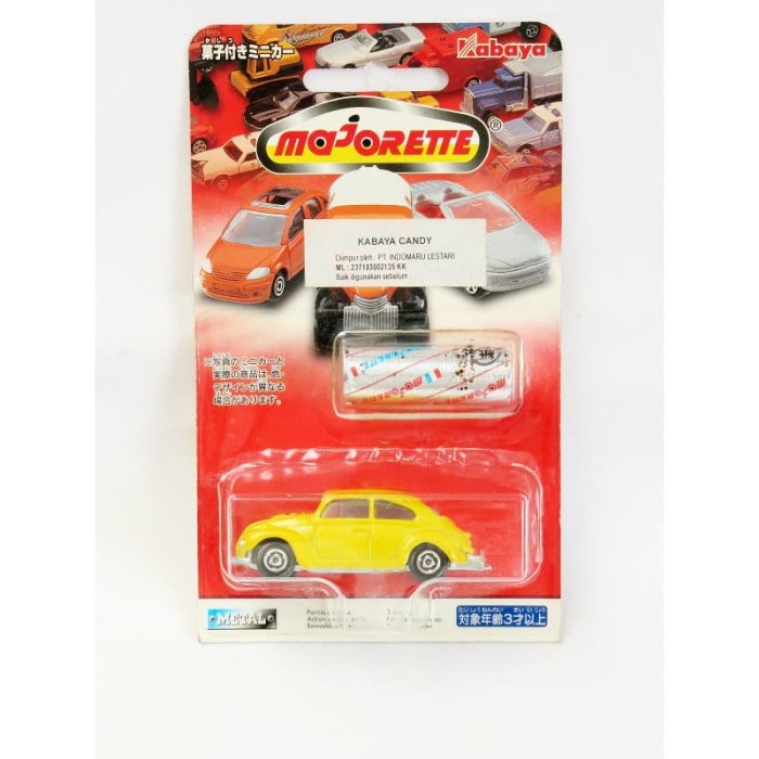 ✅New Majorette Kabaya Vw Beetle Coccinelle 1302 - Kuning Terbaru
