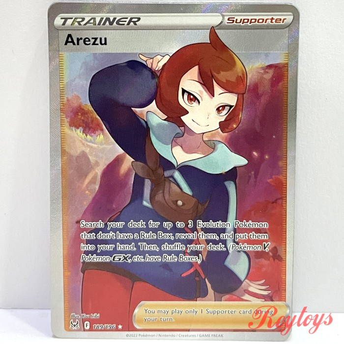 ✅New Pokemon Tcg Lost Origin - 189 Arezu Sr Bisa Gojek