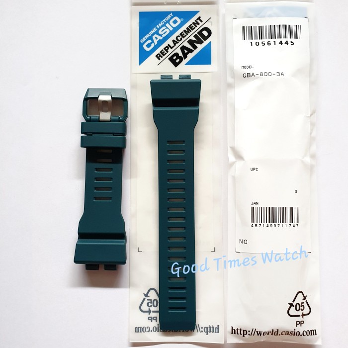 ✅New Ori Strap G-Shock Gba-800-3A Gba 800 Casio Original Terbaru