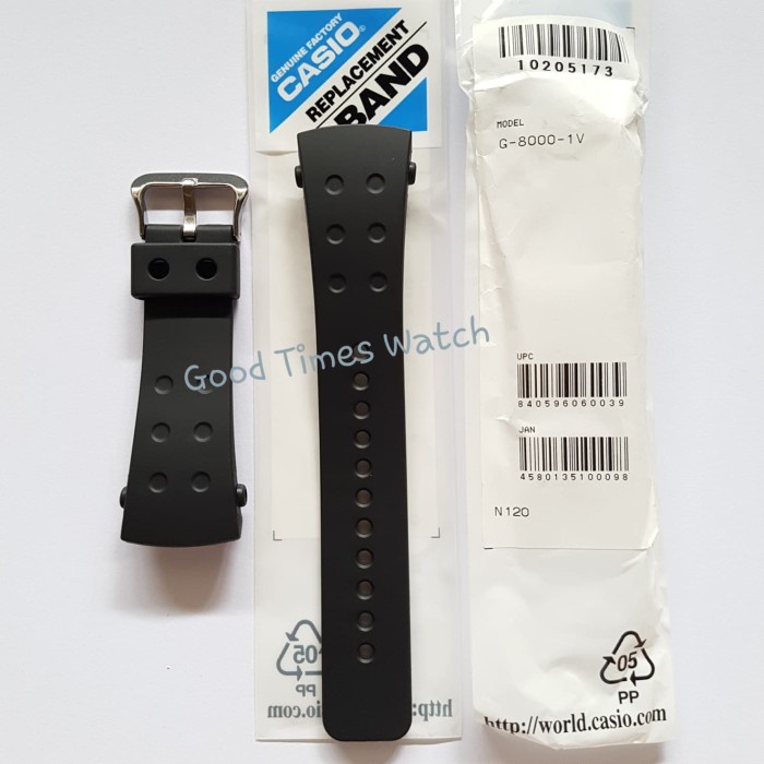 ✅Ori Strap G-Shock G-8000-1V / Casio Original Limited