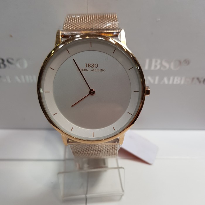 ✅Ori Jam Tangan Pria/Wanita Ibso-Rosegold Limited