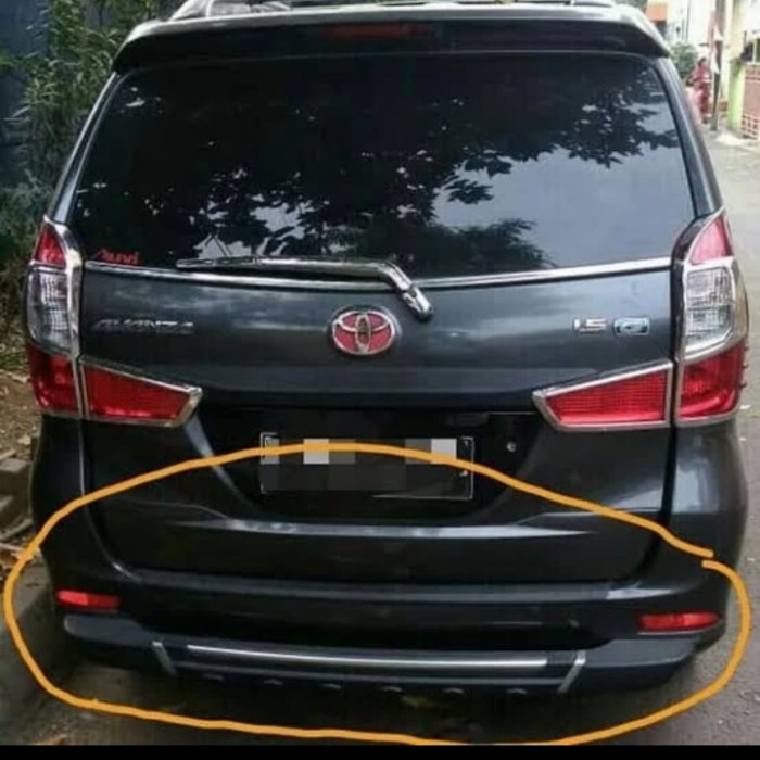 ✅Original Pengaman Belakang All New Avanza/Xenia 20122019 Tanduk Belakang Diskon