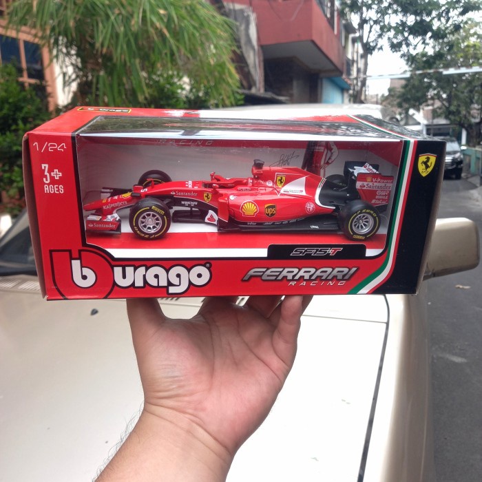 ✅COD Diecast Miniatur Mobil Formula 1 Ferarri 1:24 Diskon