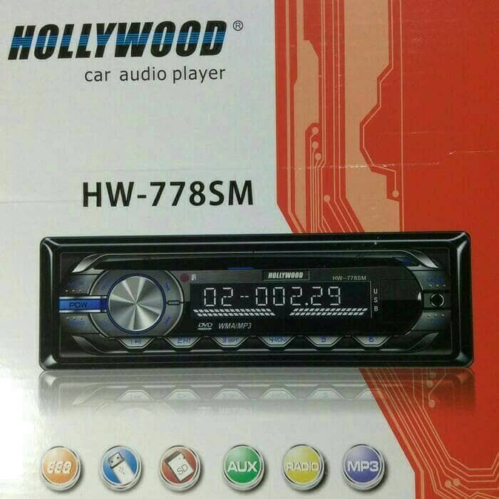 ✨Baru Dvd Mobil Hollywood Hw-778Sm Usb/Mmc Terbaru