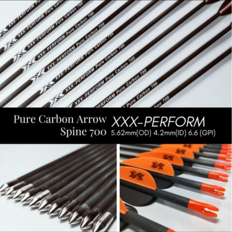 Arrow Pure Carbon Spine 700 - XXX-Perform Pure Carbon 700
