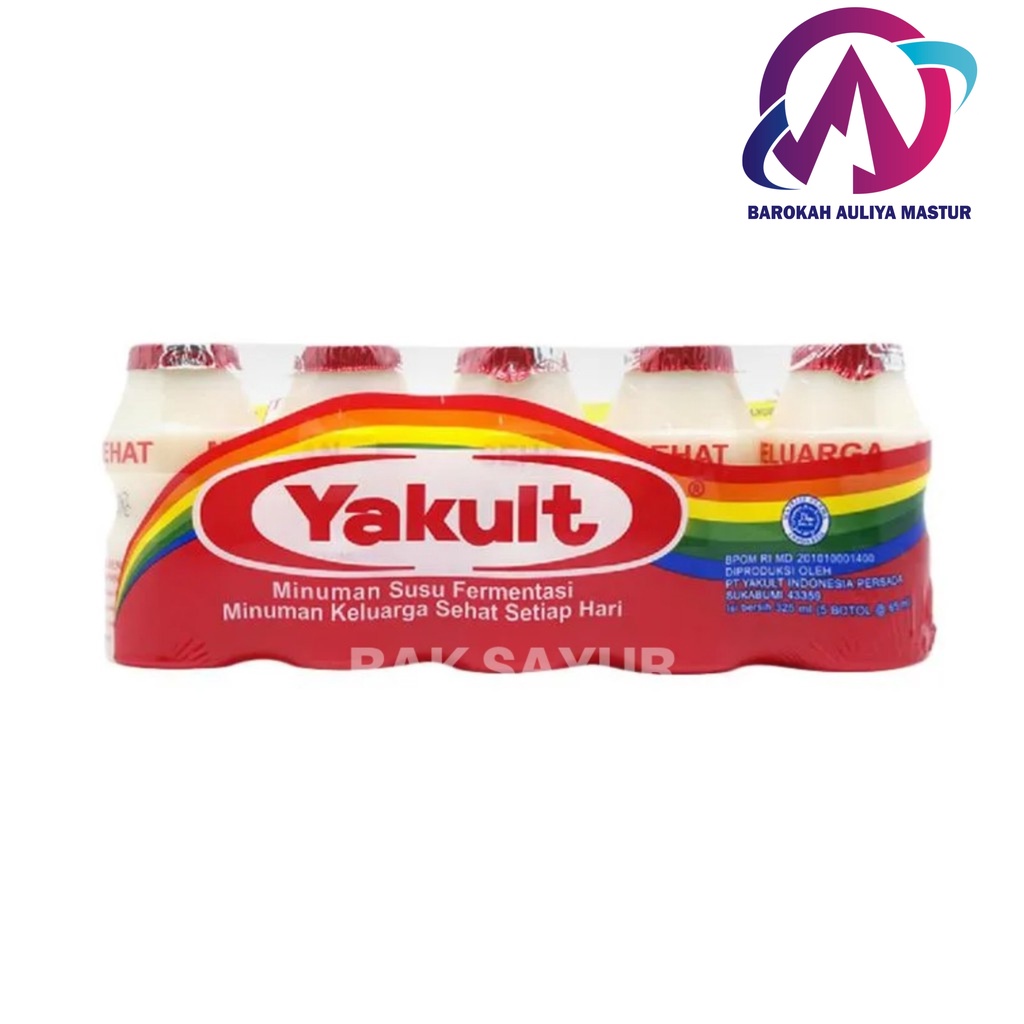 

Yakult Minuman Susu Fermentasi Probiotik 1 pack isi 5 BAM Pasar Online Murah Padang