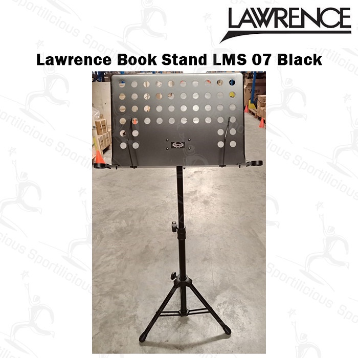 Promo Alat Musik Lawrence Book Stand + Mic Clip Lms-07 Original