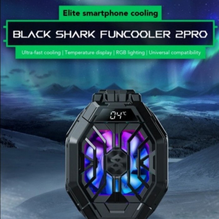Hawas Blackshark Funcooler 2 Pro Black Shark Fun Cooler 2 Pro Kipas Angin Hp