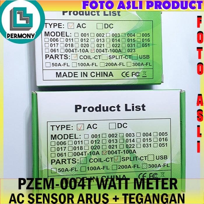 Pzem-004T Energy Watt Meter Sensor Current Voltage Pzem004T Arus Teg