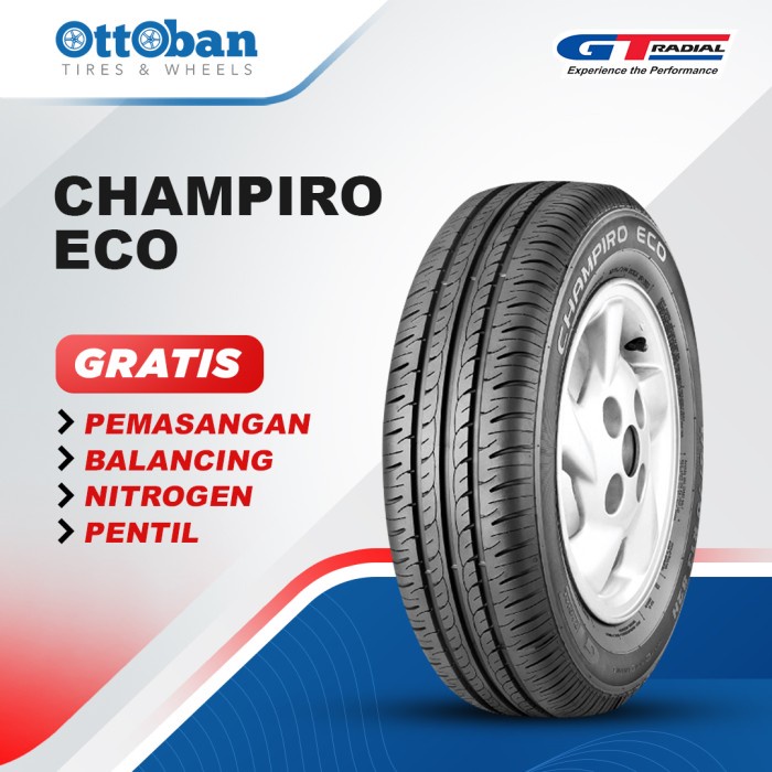 Ban GT Radial Champiro Eco ukuran 155/80 R13