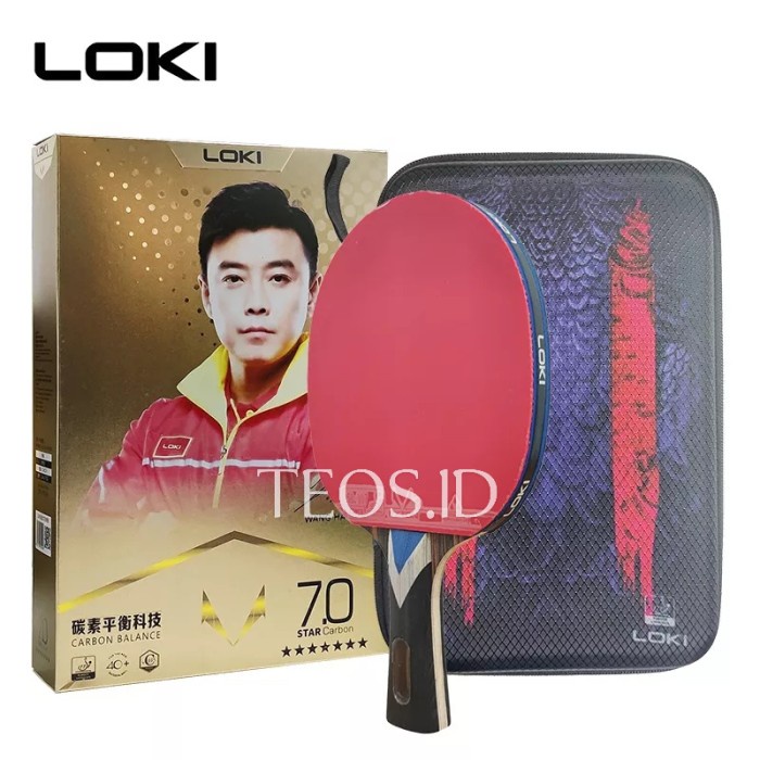 [New] Bet / Bet Pingpong Loki 7 Star Original Carbon Terbatas