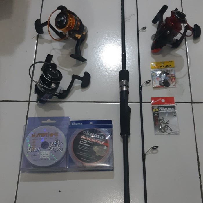 [COD] Joran Set Galatama Lele - Paket Joran Set Karbon 180 Berkualitas