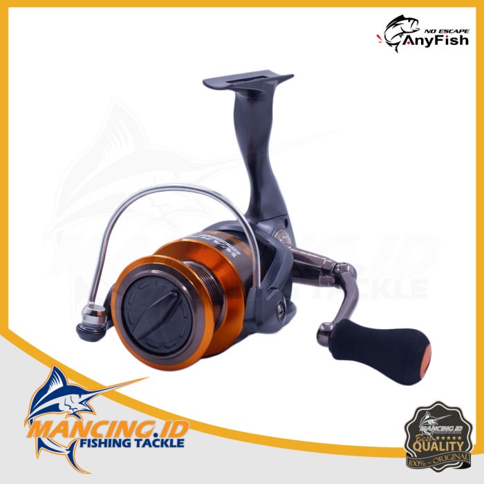 [COD] Anyfish Warrior Fishing Reel Metal Spool Alat Gulung Pancing Murah Diskon