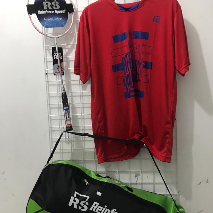 [New Ori] Raket Rs Reinforce Speed Iso Power 555 Evo Original Lengkap Diskon