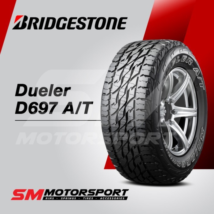 Bridgestone Dueler D697 AT 265/60 R18 18 RBT 110T Ban Fortuner VRZ