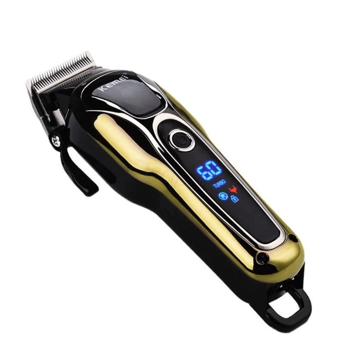 [Ori] Hair Clipper Kemei Km-1990 Mesin Cukur Rambut Cordless Terbaru