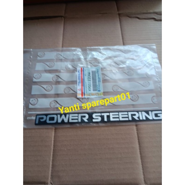 Stiker POWER STEERING L300 original MITSUBISHI