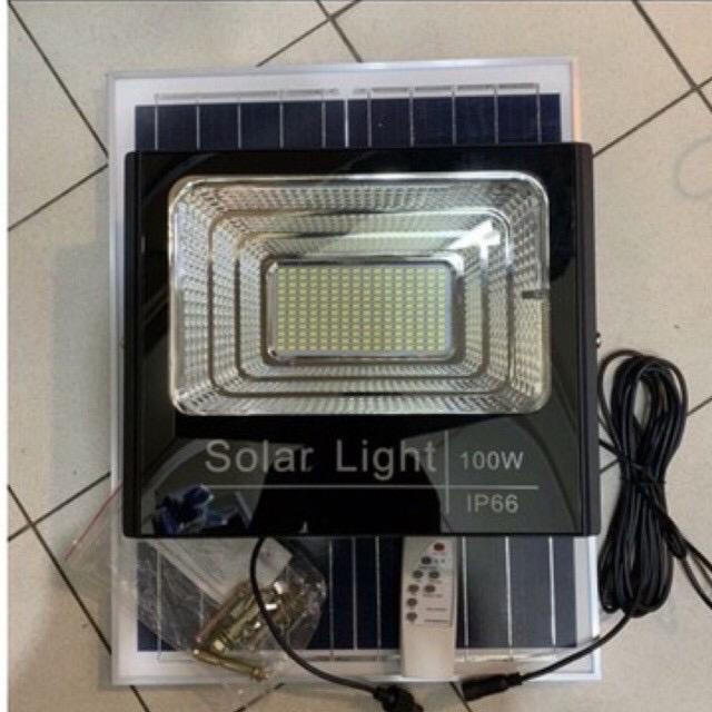 ✅COD Lampu Sorot Tenaga Surya 100Watt Solar Panel 100W 100 Watt Aliminum Bisa Sameday