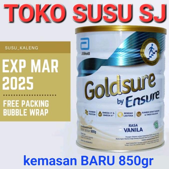

Goldsure By Ensure Vanila 900 Gram/ Gold Sure/900Gr